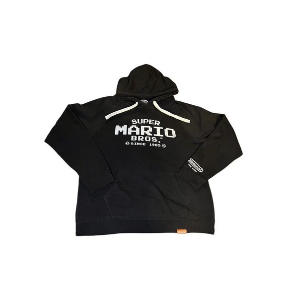 Nintendo New York Super‎ Mario 8-Bit Hoodie Nintendo World Peach Bowser Uni 2XL - Picture 1 of 7